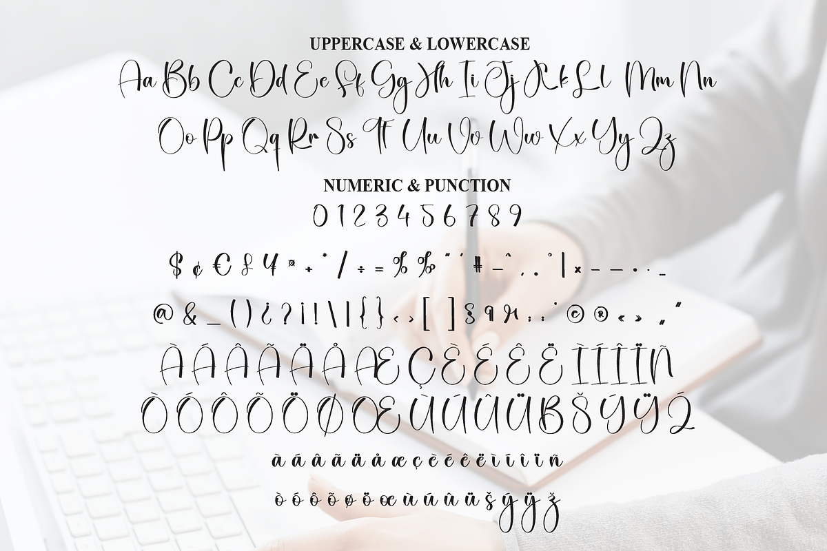 Vania Signature | Script Font, a Handwritten Font by Scratchones (Photo 7 of 8)