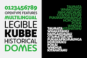 Qubbe, a Sans Serif Font by Ahmet Altun (Thumbnail 2 of 5)