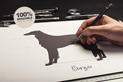 60 Dog Breeds Illustration Bundle, a Texture Illustration by SmartDesigns (Thumbnail 3 of 8)