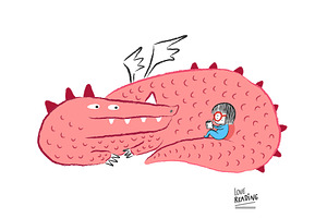 Love Reading! With a Dragon