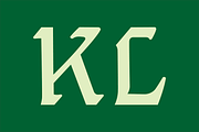 Gothic Initials Eight Font, a Script Font by GG Design (Thumbnail 7 of 14)