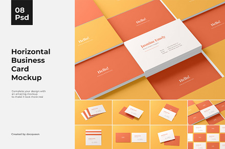 Business Card Mockup, a Books & Magazine Mockup by Mockup Supper