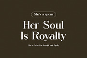 Ganfi Elegant Ligature Serif Font, a Serif Font by Perfectype (Thumbnail 2 of 8)