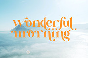 Pulpy Orange, a Serif Font by Funtype (Thumbnail 5 of 9)