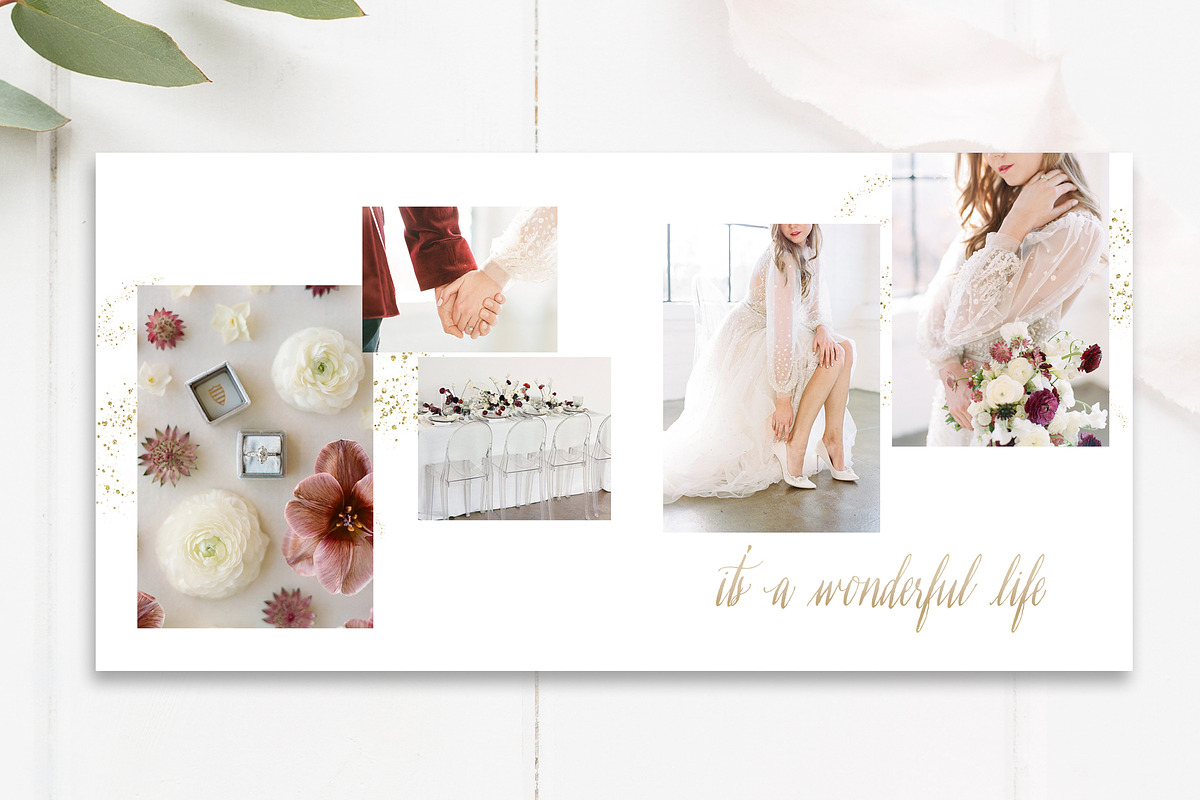 Gold Luxe Photography Album PSD, a Stationery Template by By Stephanie Design (Photo 10 of 13)