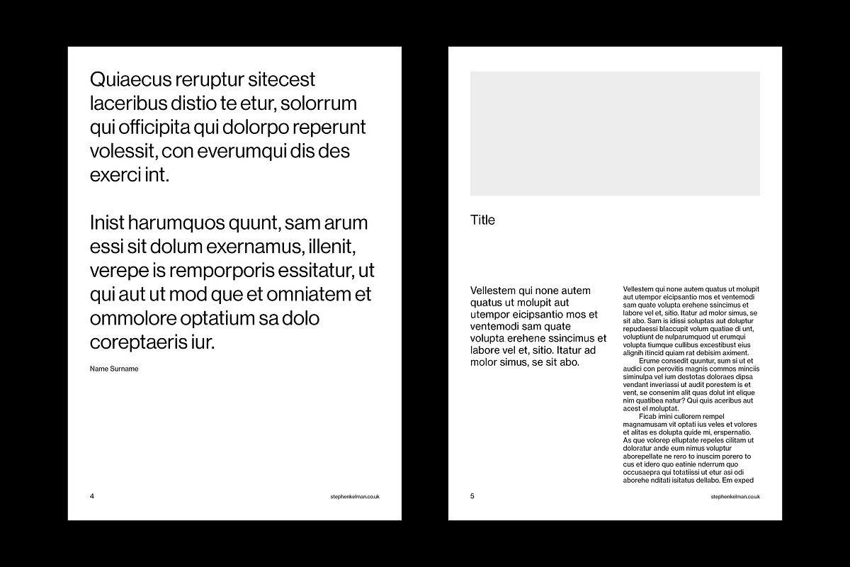 eBook PDF Grid System for InDesign, a Templates & Theme by Stephen Kelman (Photo 1 of 5)