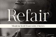 CS Refair – Modern Serif Font, a Serif Font by Craft Supply Co. (Thumbnail 1 of 8)