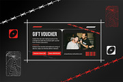 Rebellious Red - Gift Voucher, a Print Template by StreaksideStd (Thumbnail 3 of 3)