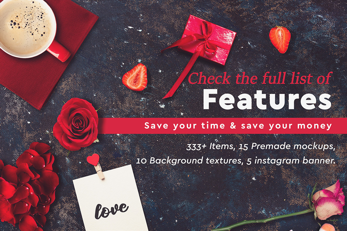 All you need is Love - Scene Creator, a Books & Magazine Mockup by relineo.mock-ups (Photo 2 of 5)