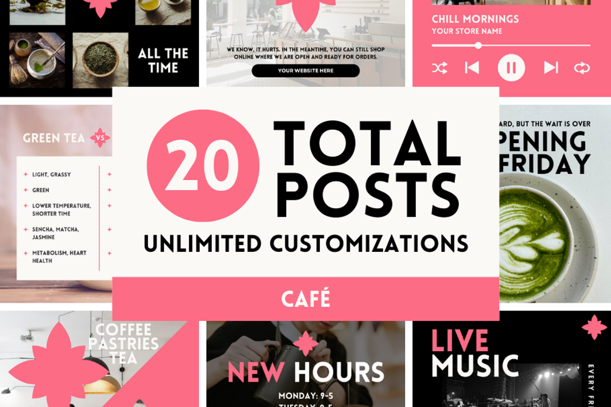 Café Social Media Marketing, a Social Media Template by ShayMadeWhat (Photo 6 of 6)