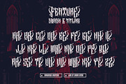 Cathedrave – Gothic Blackleter Font, a Blackletter Font by Letterara (Thumbnail 13 of 15)