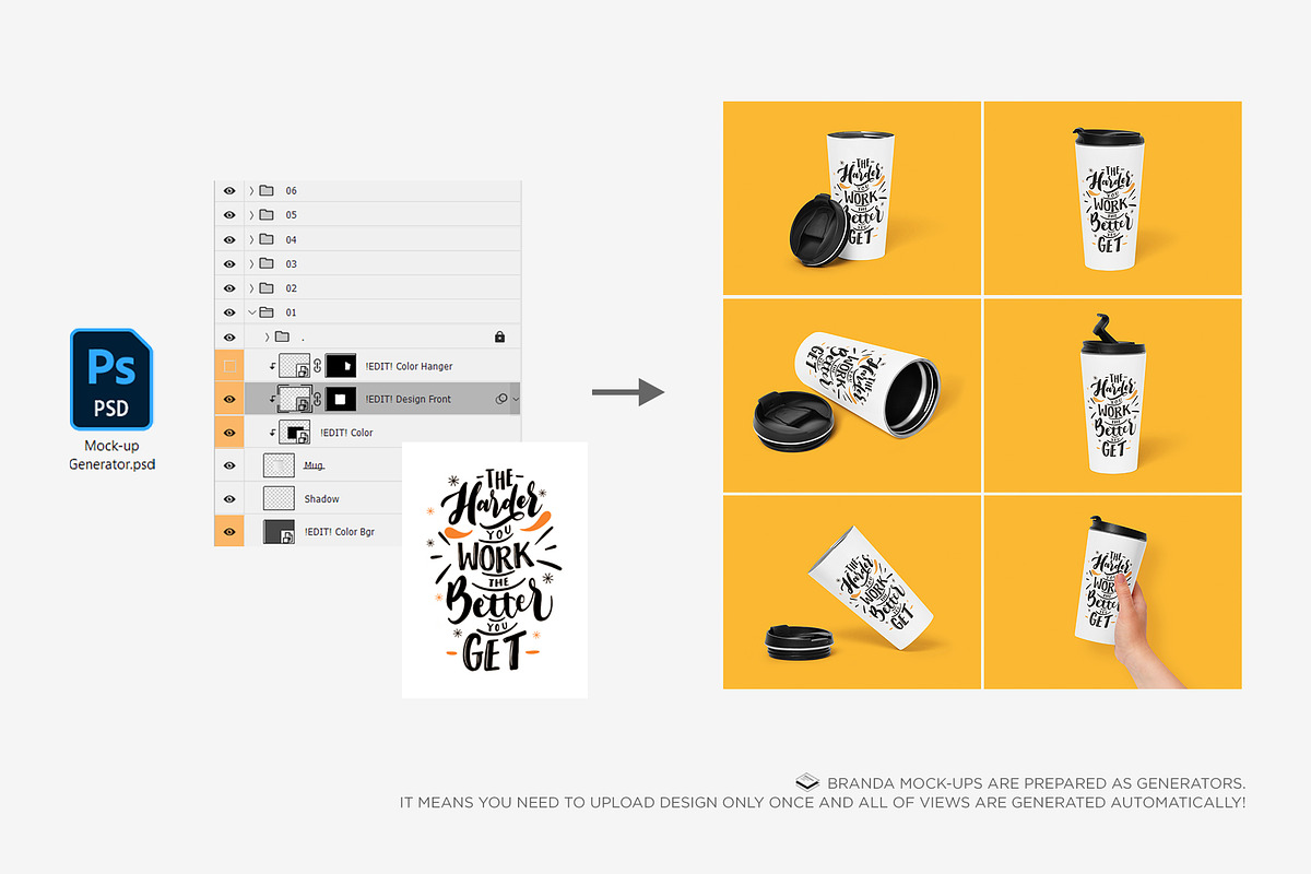 Tumbler Mock-up, a Cups & Container Mockup by Branda Keeps (Photo 15 of 17)