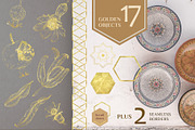 Oriental Botanical Watercolor Set, a Decorative Illustration by AnitaPol (Thumbnail 9 of 15)