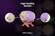 Ramadan 3D Icon, an Object Graphic by Artnivora.Std (Thumbnail 2 of 4)
