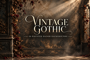 Vintage Gothic Haunted Backgrounds