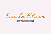 Rosela Bloom Font, a Script Font by Timurtype (Thumbnail 1 of 7)