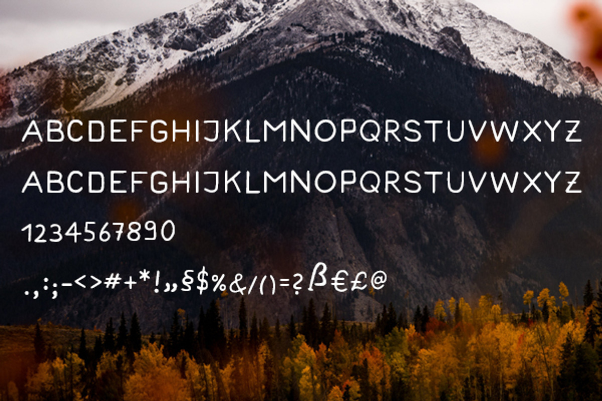 Bearmountain - Handmade Font preview 3