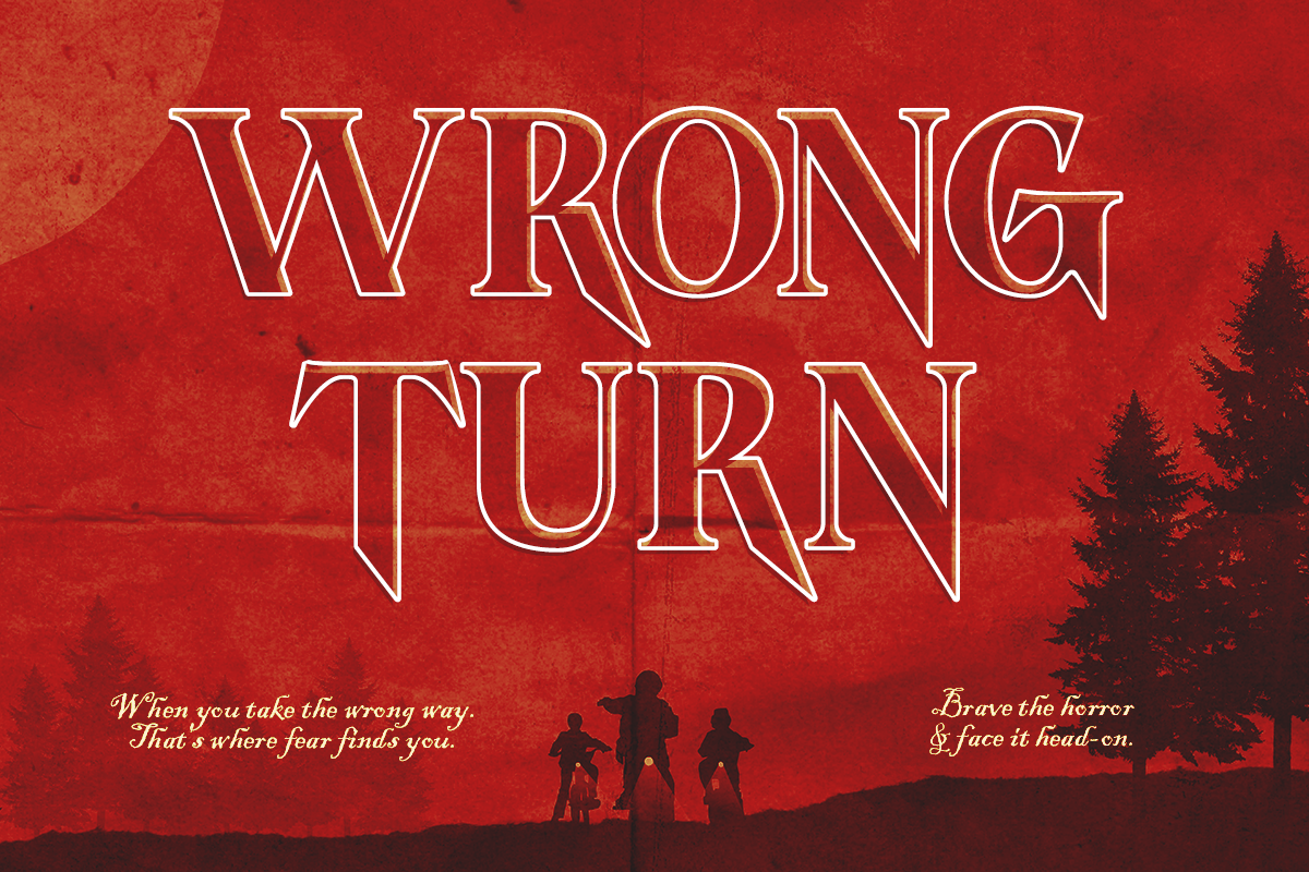 Night Georgia - Horror Font, a Serif Font by RagamKata (Photo 8 of 12)