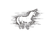 Illustrations of unicorns, an Animal Illustration by TheMountBirdStudio (Thumbnail 4 of 5)