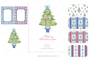 Mahjong Christmas Tree Watercolor, an Icon by LABFcreations (Thumbnail 2 of 4)