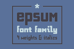 EPSUM Font Family