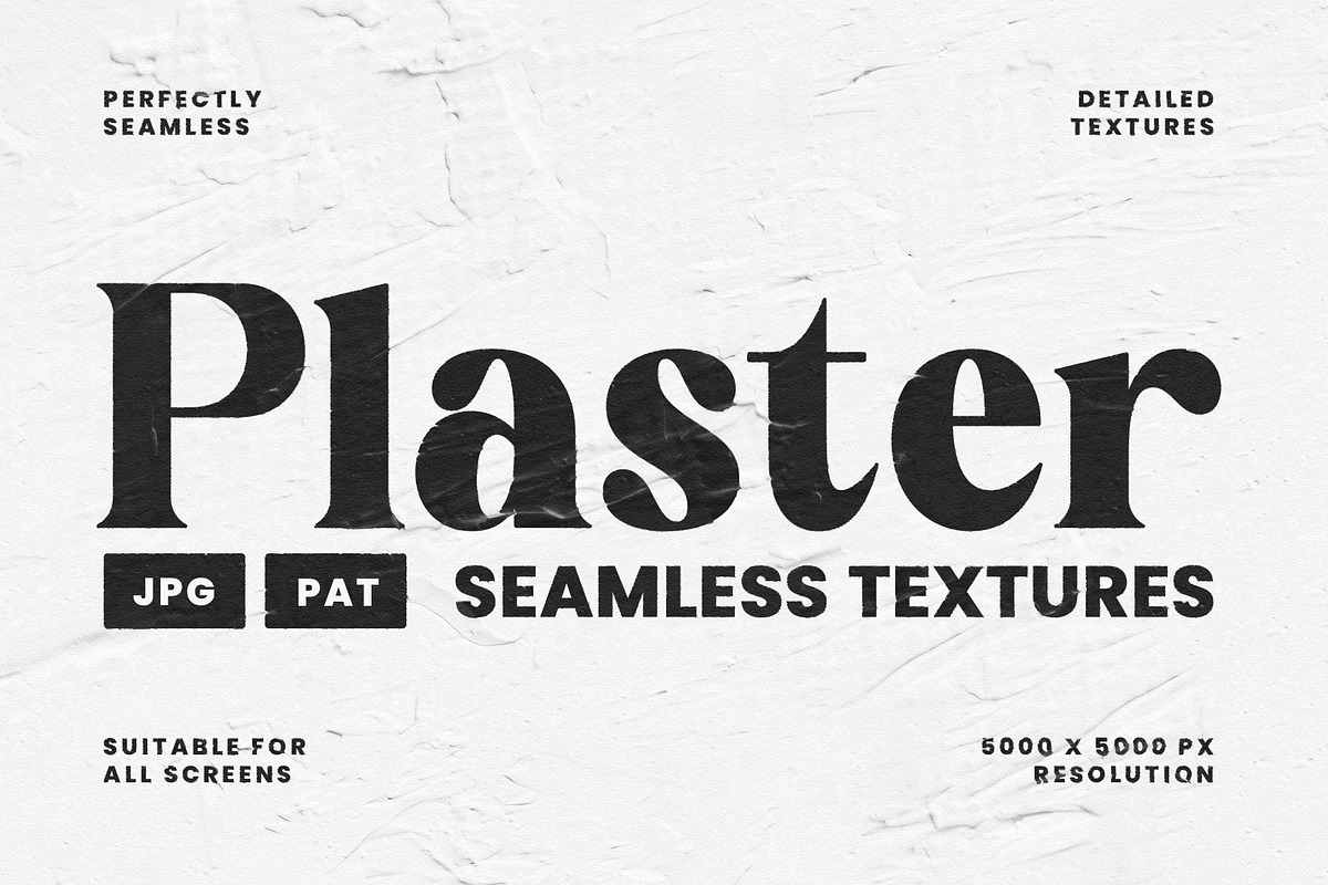 Seamless Plaster Wall Textures, a Texture Graphic by Aurora Graphics (Photo 1 of 6)