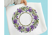 Periwinkle Flower Sublimation Design, an Illustration by designcity5 (Thumbnail 1 of 4)