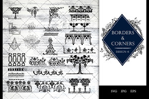 Vintage Baroque -6 Ornamental Border