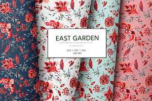 EAST GARDEN! Patterns & Motifs