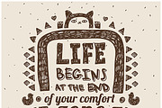 Inspirational quotes, a Decorative Illustration by VectorStory (Thumbnail 3 of 7)