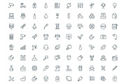 290 Science Line Icons, an Outline Icon by Vectors Market (Thumbnail 3 of 4)