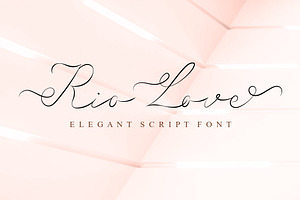 Rio Love Signature Script Font