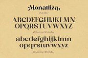 Monalliza - Modern Typeface, a Serif Font by Ardyanatypes (Thumbnail 10 of 12)