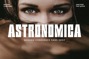 Astronomica Condensed Sans Serif