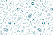 Wok food cards, seamless patterns, a Food Illustration by Good Studio (Thumbnail 6 of 13)