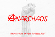 Anarchaos Extreme Sporty Font, a Font by Anomali Creatype (Thumbnail 1 of 6)