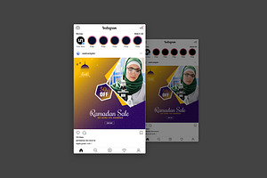 Ramadan Sale Instagram Post Template