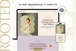Rooted Squarespace 7.1 Template