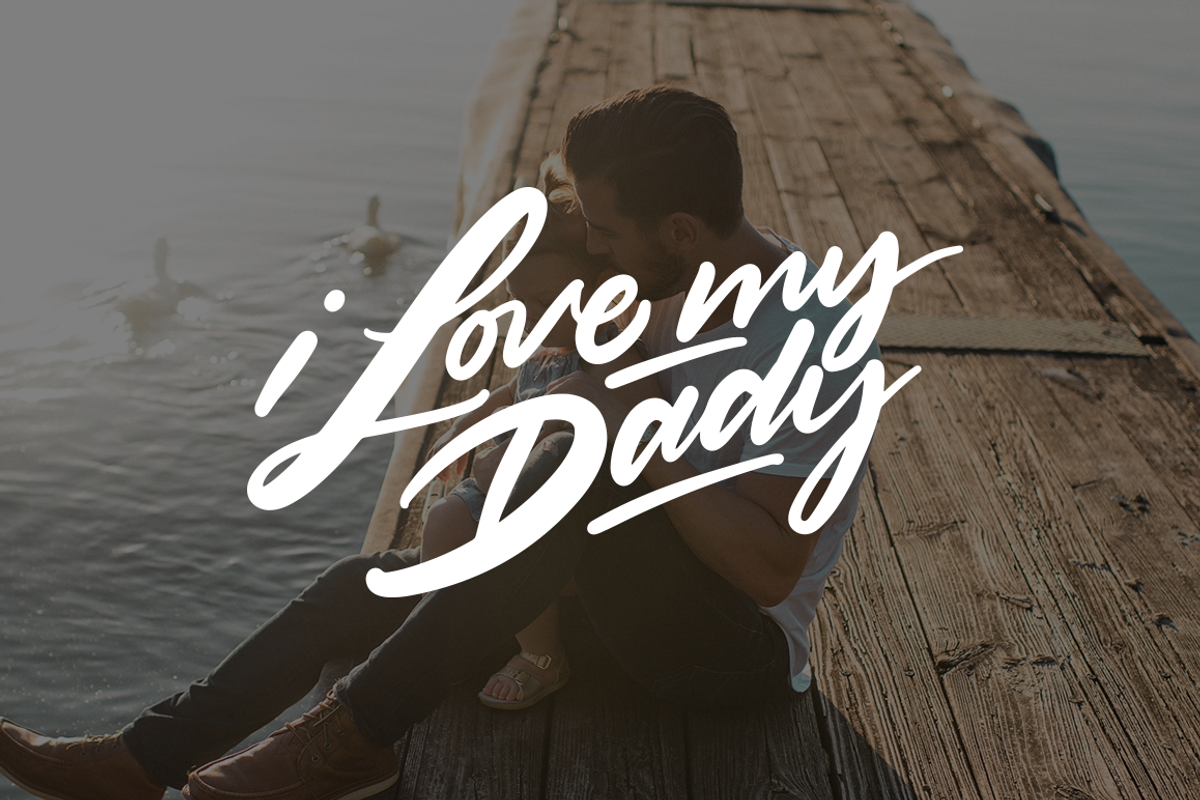 8 Father's Day Lettering Quotes, an Illustration by Davihero (Photo 8 of 11)