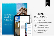 Greece Travel Itinerary Template, a Magazine Template by Pulsecolor (Thumbnail 2 of 10)