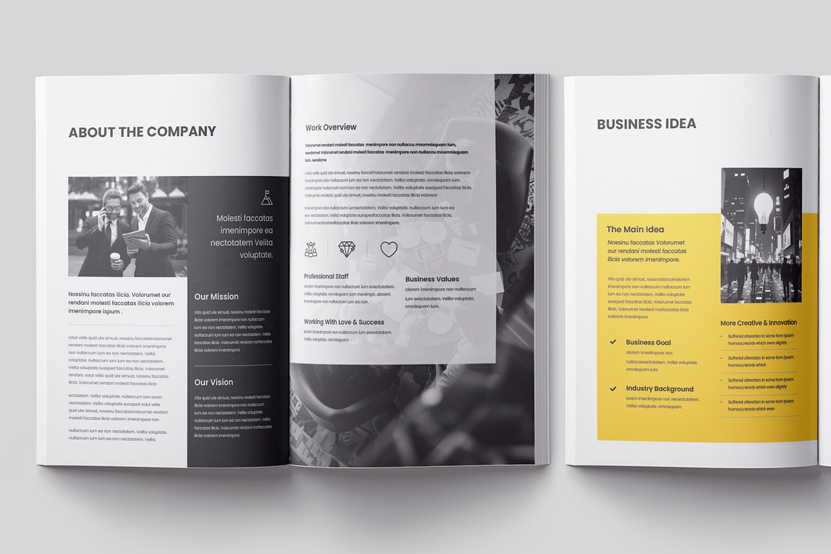 Business Planner Brochure, a Brochure Template by Niofix (Photo 2 of 6)