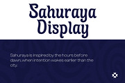 Sahuraya - Ramadan Display Font, a Handwritten Font by Letterhend Studio (Thumbnail 6 of 9)