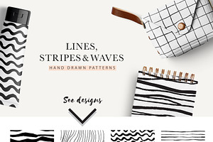 Black & White Seamless Patterns