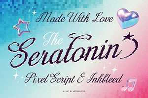 Seratonin, a Script Font by Artisan Themes
