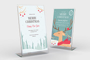 Merry Christmas Greetings Cards, a Card Template by BrandPacks (Thumbnail 5 of 5)