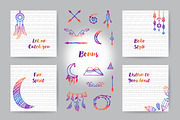 16 Boho cards, a Card Template by Alla_Ri_Shop (Thumbnail 4 of 4)