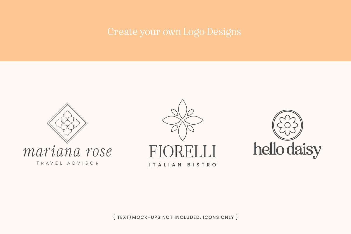 Floral Vector Icons, an Object Graphic by Emma Webb Studio (Photo 5 of 6)