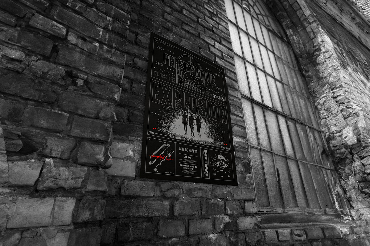 BRUTALISM PRINTS // POSTERS, an Object Graphic by BonkiStudio (Photo 3 of 12)
