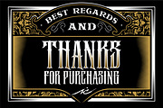 GOLDENRISK FONT, a Blackletter Font by senzana (Thumbnail 5 of 5)