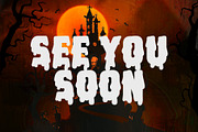 Scarow - Blood Dripping Font, a Font by Drizy (Thumbnail 10 of 10)